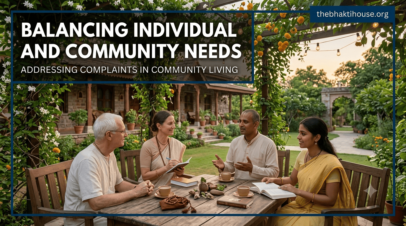 Balancing Individual and Community Needs: Addressing Complaints in Community Living addressing community needs