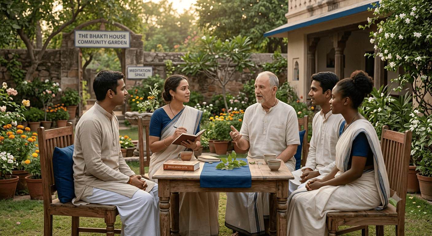Dealing with Difficult Community Members: Addressing Without Gossip bhakti house garden
