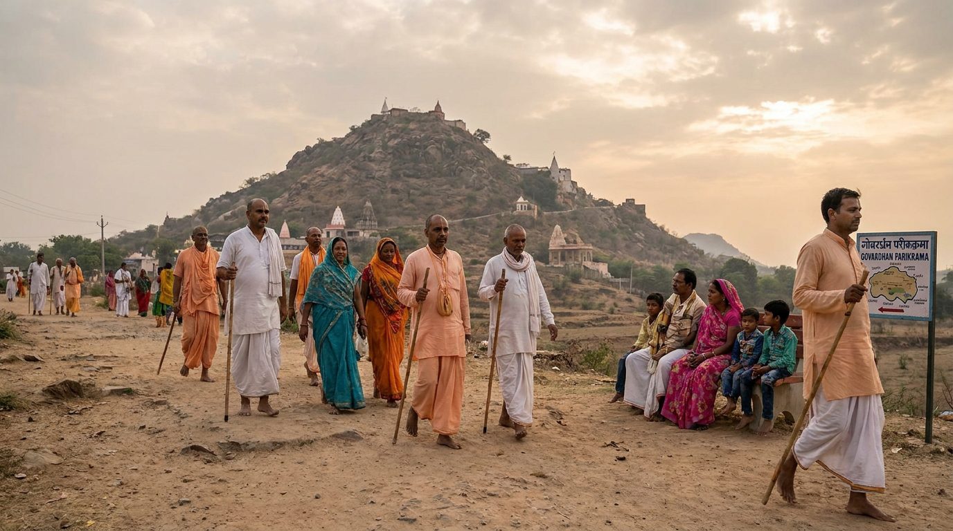 गोवर्धन परिक्रमा: सम्पूर्ण मार्गदर्शिका और महत्व जानें 111020261791742943.jpeg