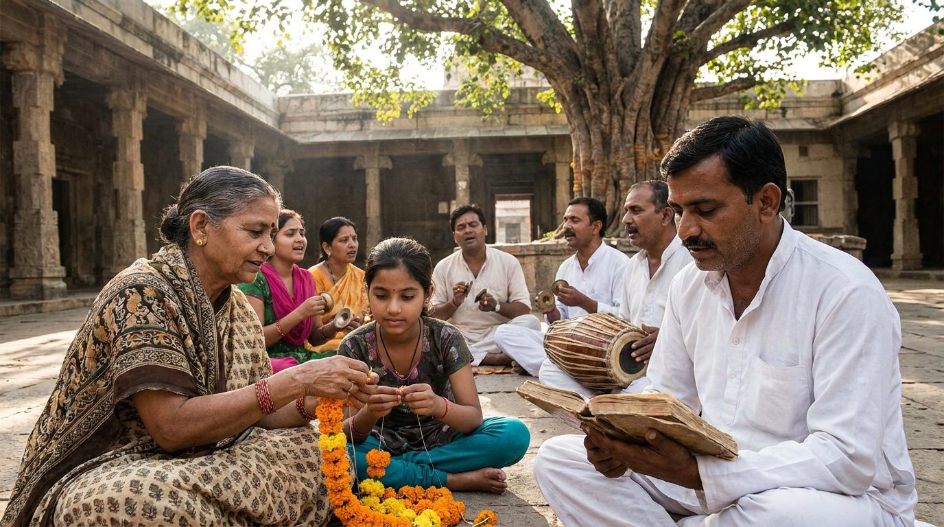 भक्ति के नौ चरण और उनका सामंजस्य कैसे काम करता है? 171020261792260328.jpeg