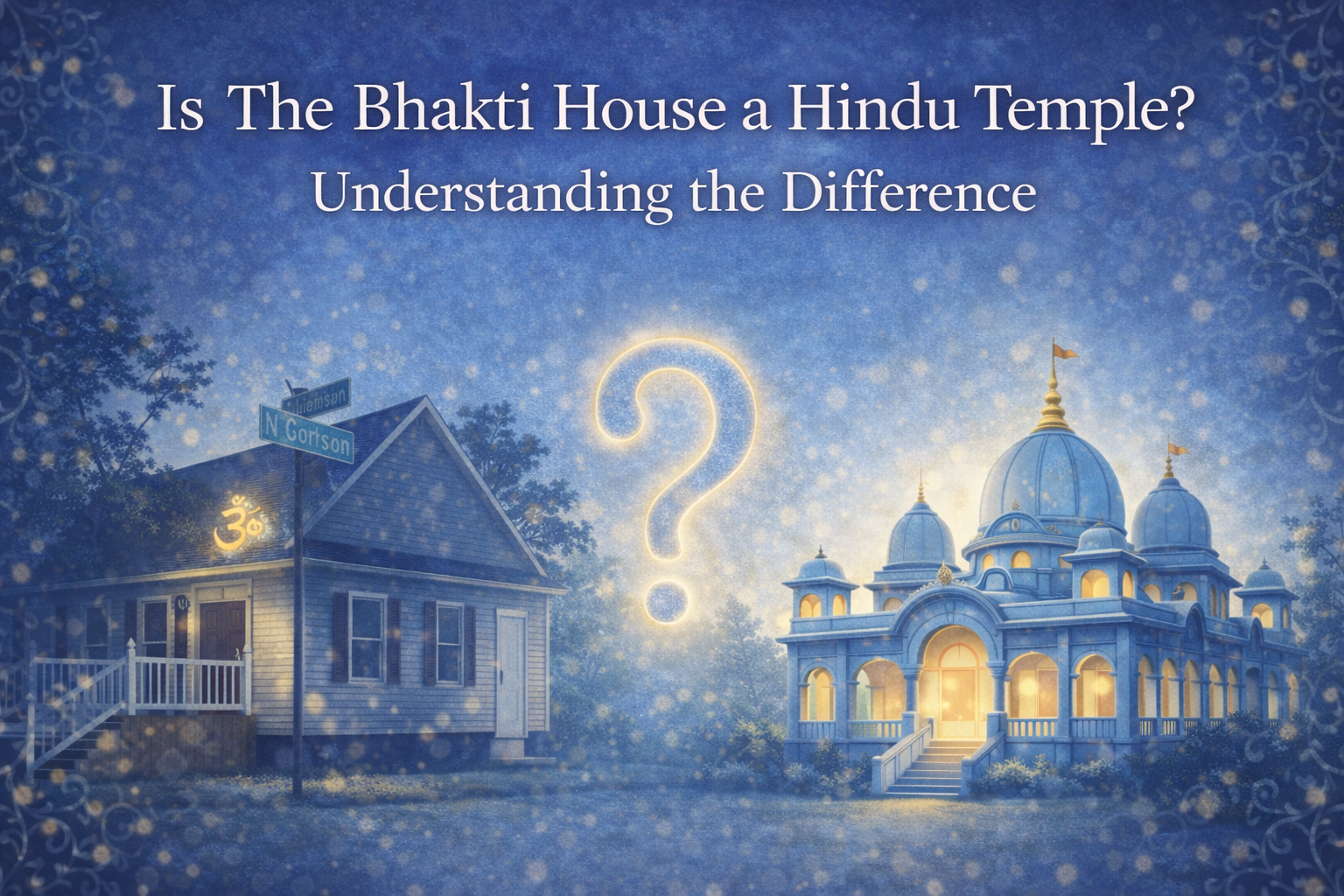 is the bhakti house a hindu temple