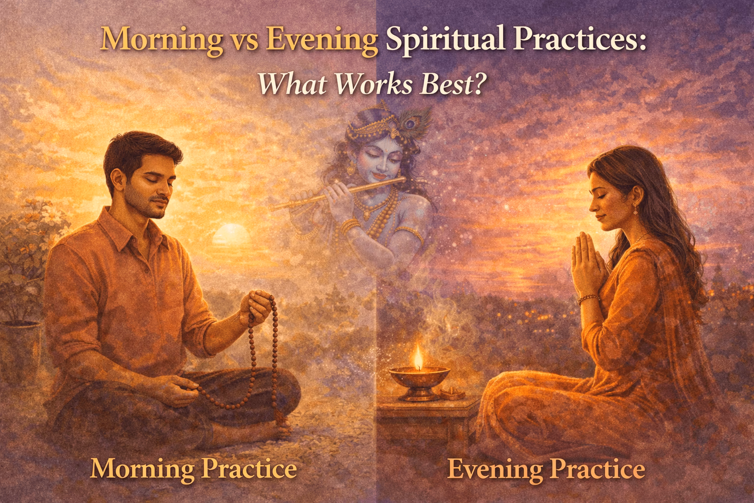 morning vs evening spiritual practices what works best