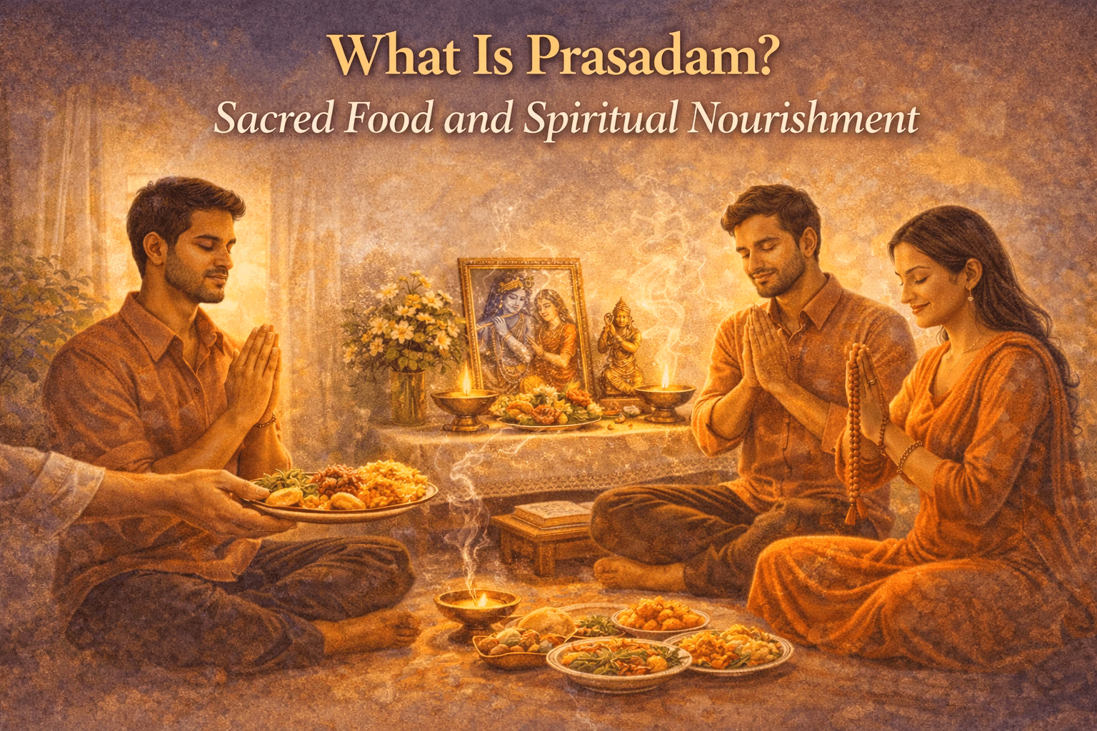 what is prasadam sacred food and spiritual nourishment