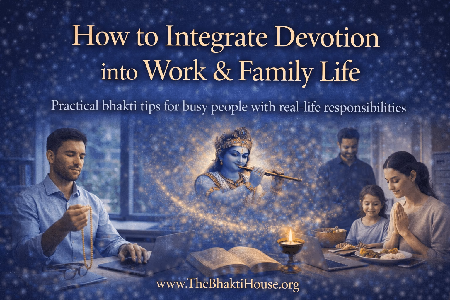 how to integrate devotion into work & family life