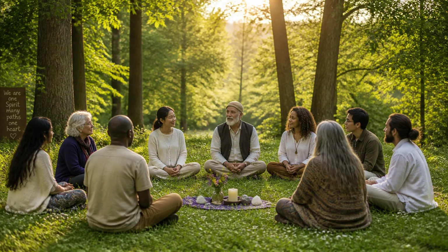 आध्यात्मिक समुदाय: एक सुरक्षित स्थान की खोज में मार्गदर्शन आध्यात्मिक समुदाय: एक सुरक्षित स्थान की खोज में मार्गदर्शन