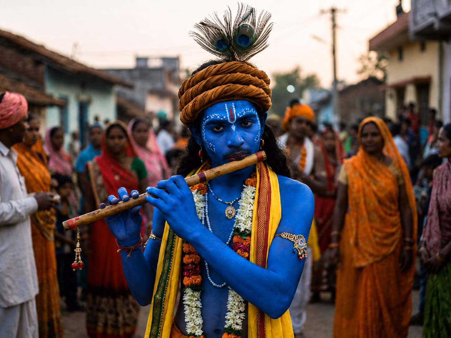 krishna blue village